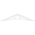 thumbnail image 2 of Ekena Millwork 72"W x 15"H x 1"P (5/12) Pitch Stanford Architectural Grade PVC Gable Pediment, 2 of 5