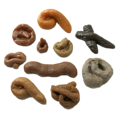 10 Pieces Fake Poop Floating Poop Prank Realistic Fake Poop Realistic ...