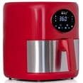 thumbnail image 5 of Deco Chef AF01RED 3.7QT Digital Air Fryer with 6 Cooking Presets Dishwasher Safe Basket Red Bundle with 1 Year Extended Protection Plan, 5 of 9