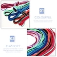 thumbnail image 4 of 30 Pcs Lacets Ronds de Remplacement Colorés pour Chaussures de Sport Espadrilles Patins (1m), 4 of 5