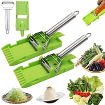 ADruer Zestio Peeler, Multipelador Stainless Steel Potato Peeler, Multi Double Knife Peeler, Piller Vegetable, Cabbage Papaya Veg Carrot Shredder, Veggie Peelers for Kitchen