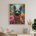 thumbnail image 6 of Diamond Art Kits for Adults, Sunshine Dog With Sunglasses Flowers 5D Diamond Painting Kits for Adults Beginners, DIY Full Drill Diamond Painting, Gem Art and Crafts 12x16, 6 of 7