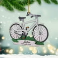 thumbnail image 4 of Personalized Mountain Biking Ornament, Custom Name & Year Christmas Tree Ornaments 2025, Xmas Cyclist Gifts, Mountain Bike Biking Rider Xmas Holiday Keepsake, Bicycle Racing Sport Presents (Style 15), 4 of 7