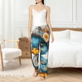 thumbnail image 4 of Sikiie Cute Sunflower Blue Duck Women’s Ultra-Soft Comfy Lounge Pants Sleepwear Comfy Lounge Pants Drawstring Sleep Bottoms with PocketsLarge, 4 of 6