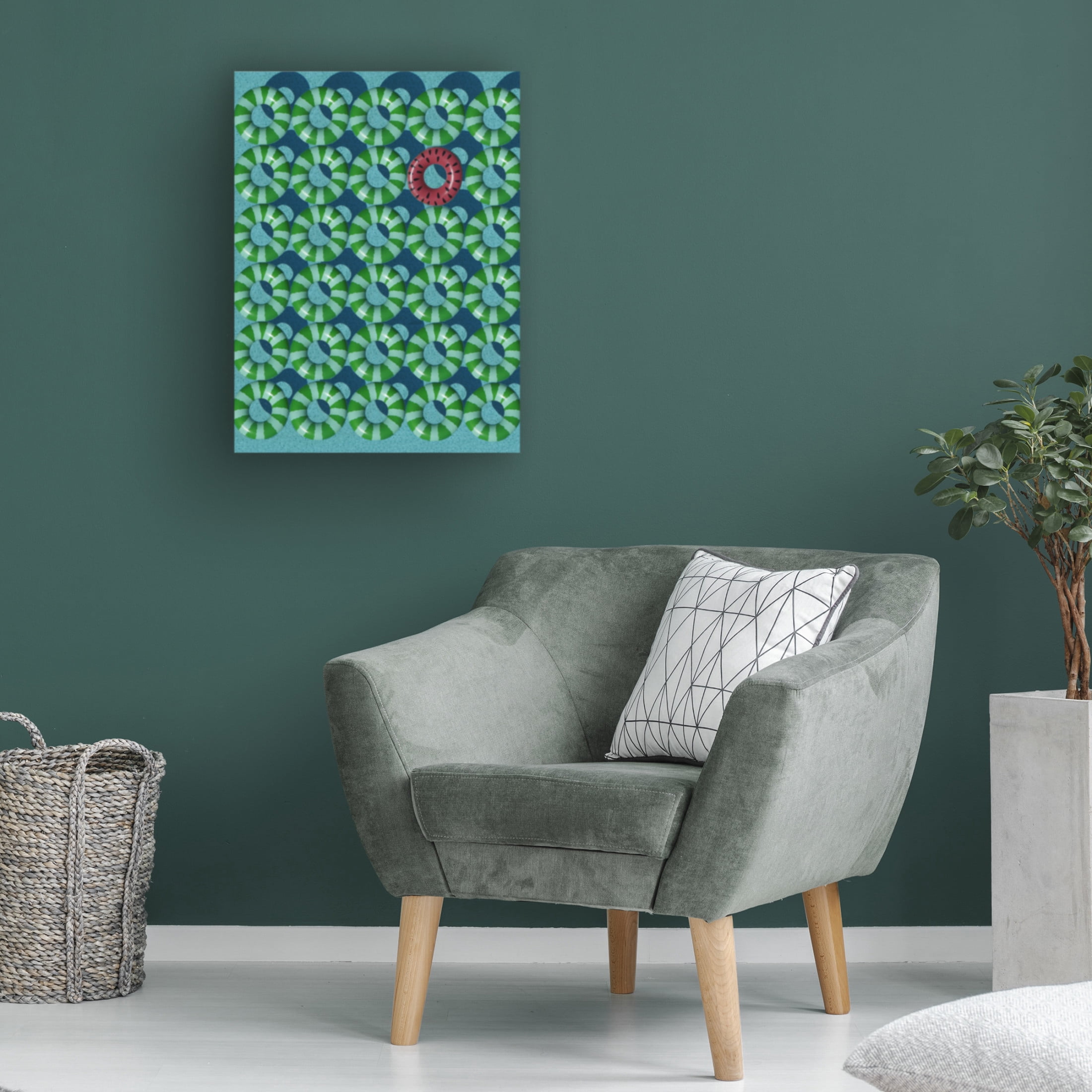 Trademark Fine Art Marcus Cederberg  Stand out in the crowd Canvas Wall Art