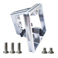 thumbnail image 1 of Silver Nariz de cerdo agrietada para bicicleta, estante frontal de 3 agujeros para portador delantero de Brompton, 1 of 5