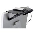 thumbnail image 4 of Étagère d'Écran Réglable Étagère Supérieure pour Moniteur Pliable Étagère de Moniteur TV Étagère de Décodeur Support d'Écran Pliable pour Boîtier TV, Télécommande, 4 of 5