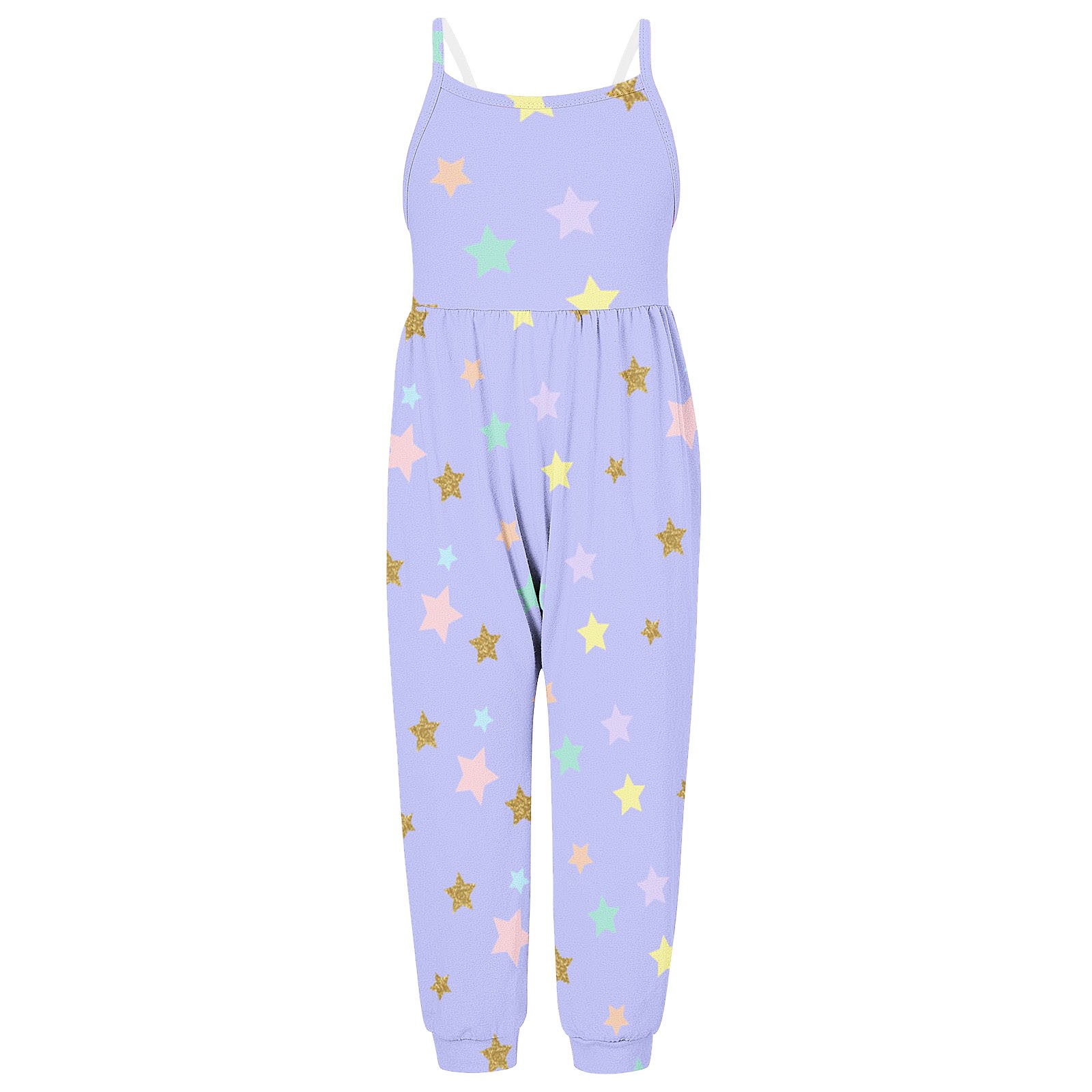 Robe D'été Fille 2025 - Sans Manches, Bretelles Spaghetti, Avec Poches - Coton Bio, Coupe Décontractée