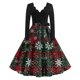 thumbnail image 4 of Vestidos Para Mujer Verano Vestido Para Mujer Moda Manga Larga Cuello En V Fiesta de Noche de Navidad Fiesta de Graduación Vestido de Playa, 4 of 4