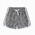 thumbnail image 2 of Kaprioy Elastic Waist Short Pants for Kids Toddler Girls Cartoon Floral Printed Sport Shorts Summer Beach Shorts, 2 of 6
