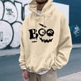 thumbnail image 2 of Landzoo Halloween Hoodies For Men Graphic Print Long Sleeve Hooded Fall Season Tops Men Casual Sweatshirts Size L, 2 of 4
