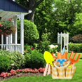 thumbnail image 4 of GROWTH TANK Kids Garden Tool Set Toy Gift With Storage Bag Shovel Rake Kettle Sprinkler Pipe, 4 of 9