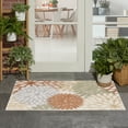 thumbnail image 4 of Nourison Aloha Outdoor Ivory Multicolor 2'8" x 4' Area Rug (3x4), 4 of 8