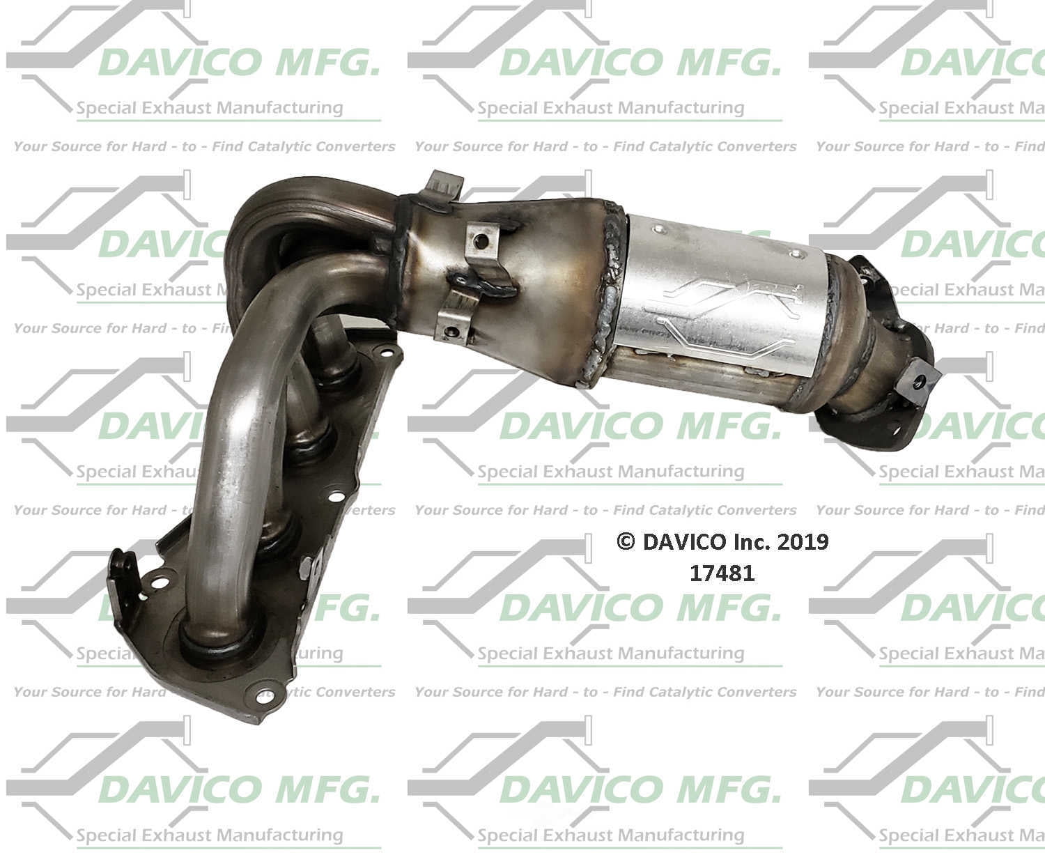 Davico Mfg 17481 Direct-Fit Catalytic Converter