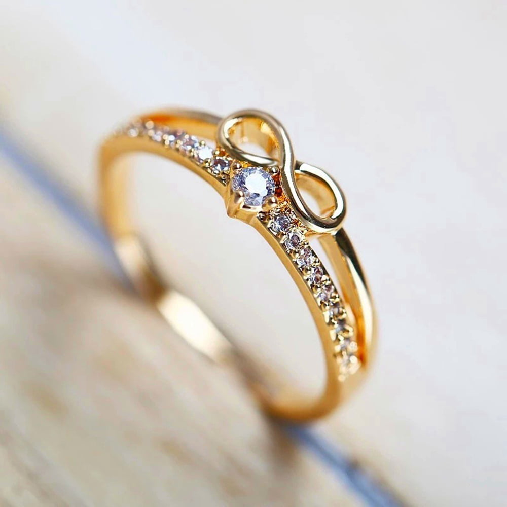 New Couple Yellow Gold Dome Wedding Rings Great Men & Women Gifts USANNA  101 | eBay