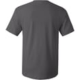 thumbnail image 5 of Hanes Mens ComfortSoft Heavyweight 100% Cotton T-Shirt, XL, Smoke Grey, 5 of 6