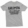 thumbnail image 5 of Men's Grumpa T-shirt Grandfather gift papa dad grandpa shirt pops birthday anniversary shirt, 5 of 6