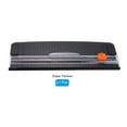 thumbnail image 3 of Unique Bargains 12 Inch Paper Cutter, A4 Size Portable Paper Trimmer Slicers Scrapbooking Tool, Black, 3 of 7