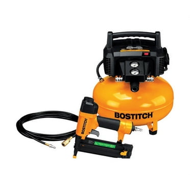 Bostitch Pneumatic 18 Ga. Brad Nailer and Compressor Kit