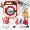 thumbnail image 1 of Realistic Mini Washing Machine Toy for Kids,Music Water Swirl Empty Function Play Toy,Educational Housework Pretend Play Set Toy,Safe Plastic Sensory Development Toy,Interactive Responsibility Gift, 1 of 6