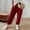 Red, variant on Kelon Linen Pants for Women Elastic Waisted Casual Palazzo Straight Leg Pants Summer Beach Trouser S-2XL