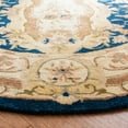 thumbnail image 2 of Safavieh Empire Anderson Floral Wool Area Rug, Navy/Beige, 6' x 6' Round, 2 of 9