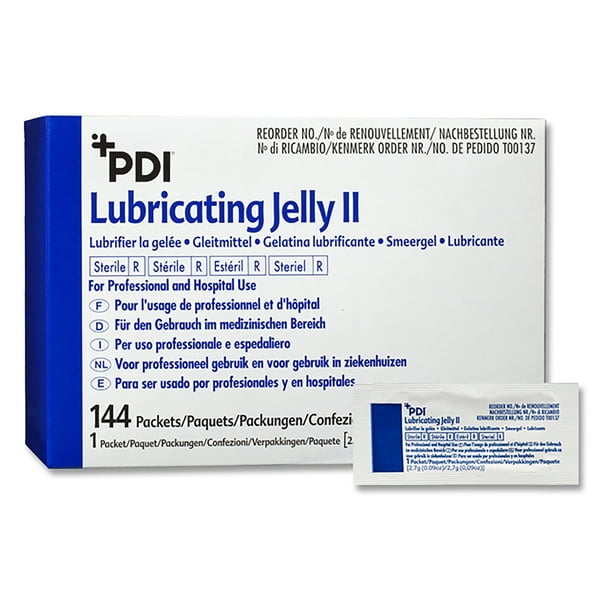 PDI Lubricating Jelly II Lubricating Jelly Sterile 2.7 Gram Individual