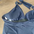 thumbnail image 5 of Wancir Women's Bikini Sets Women's Split High Waisted Solid Color Swimsuit Conservative and Fashionable Bikini Swimsuit, 5 of 6