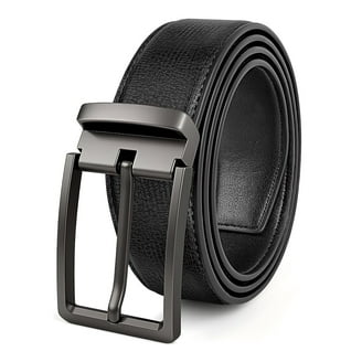 Levis Mens Double Prong Reversible Casual Belt X-Large 42-44 Black