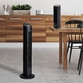 thumbnail image 1 of Seville Classics UltraSlimline Tower Fan Combo Pack, Black, 1 of 7