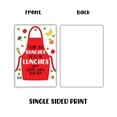 thumbnail image 4 of Thank You a Bunches for all The Lunches Gift Tag  30 pk 2.5x3.5 Card Lunch Lady Cafeteria Worker Appreciation Elementary School End of Year Gifts, 4 of 5