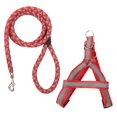 thumbnail image 1 of Brillante conjunto de arnés de perro Puppy Leash Training Collar Traction Rope Red Sunnimix Set de arnés de perro, 1 of 8