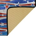 thumbnail image 3 of GZHJMY 4th of July Anti Fatigue Kitchen Floor Mat, Vintage Stripe Star Non Slip Absorbent Comfort Standing Mat Kitchen Runner Rug for Hallway Entryway Bathroom Living Room Bedroom 39 x 20 Inches, 3 of 6