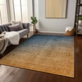 thumbnail image 2 of Addison Rugs Chantille Indoor/Outdoor Transitional Ombre Navy Washable Rectangle Rug, 3' x 5', 2 of 5