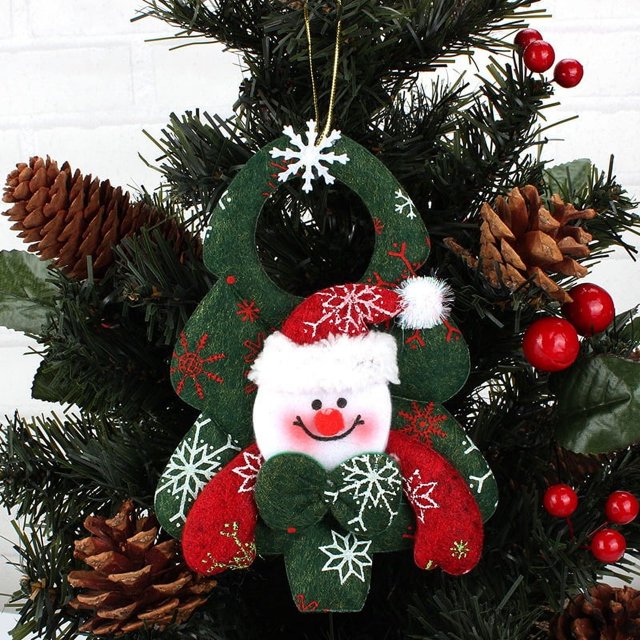 Año Nuevo 2021 Lindo muñeco de nieve de Papá Noel Muñecos de nieve Decoración del árbol de Navidad para el hogar Elfo de Navidad Regalo de Navidad para niños Decoración Feliz Navidad