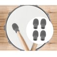 thumbnail image 1 of Mute Drum Instruments Parts Musical Instruments Accessory Silence Practice Tips Grey, 1 of 8