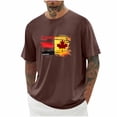 thumbnail image 1 of Camisetas de Manga Larga para Hombre Algodón Impresión Cuello Redondo Blusas de Moda Casual, 1 of 5