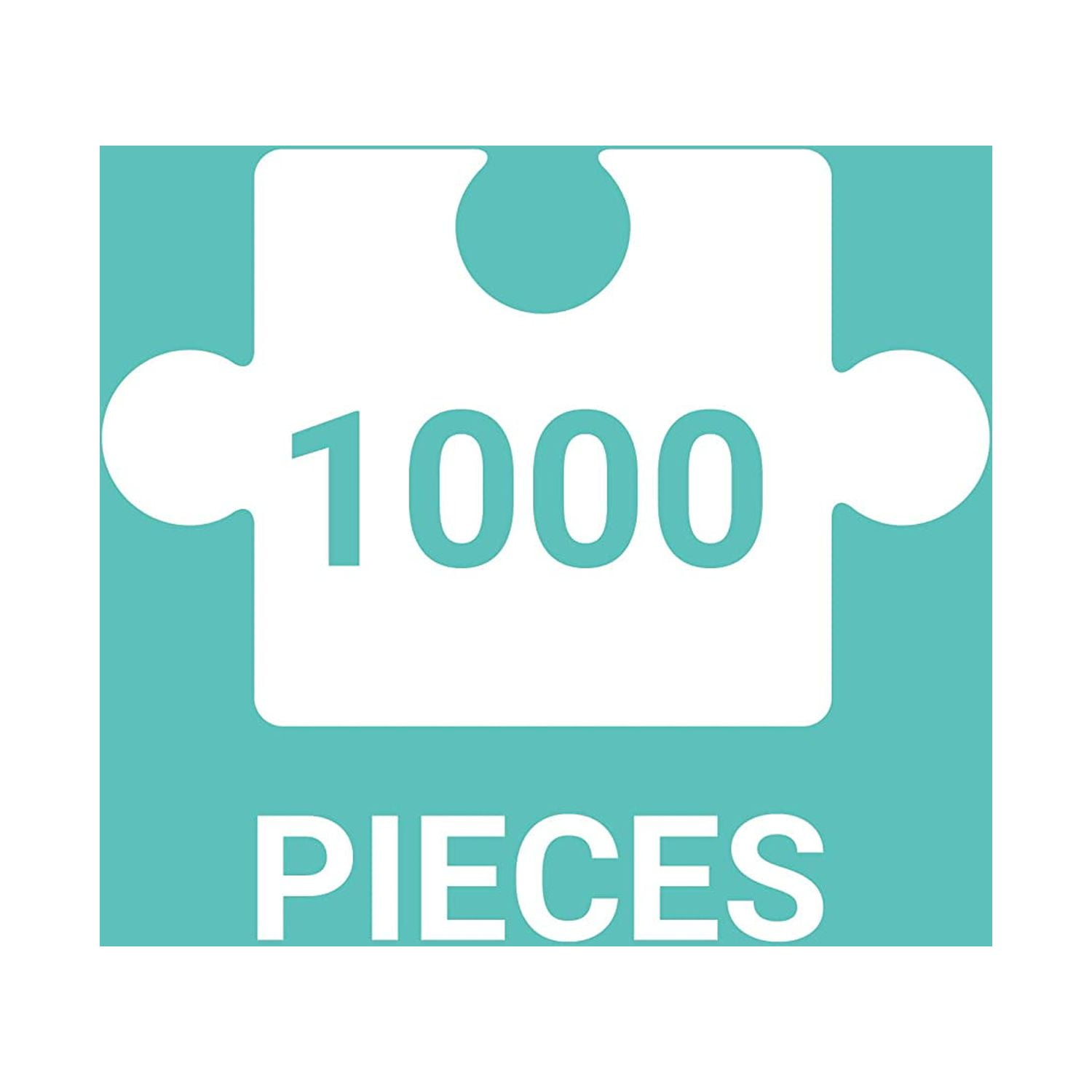 Tea Time 1000 Piece Puzzle With Shaped Pieces