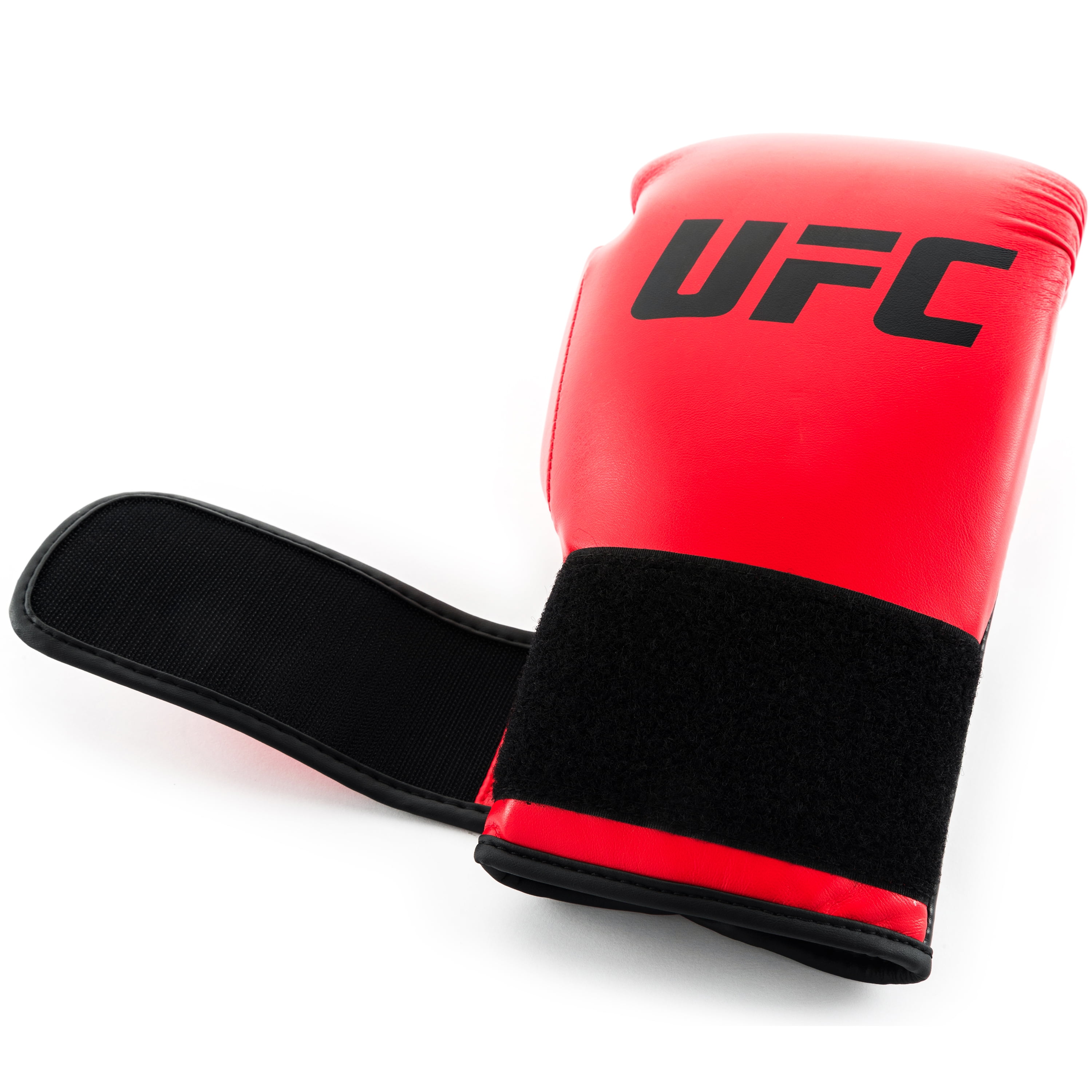 UFC Fitness Training Gloves - 18oz, Red - Durable Cardio Boxing Gloves, Ideal for Bag Work, Mitts, Kickboxing & Home Fitness
