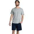 thumbnail image 3 of Fruit of the Loom Men's EverSoft Cotton Shorts with Pockets, 8.5-9.5" Inseam, 2 Pack, 3 of 12