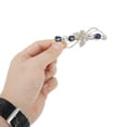 thumbnail image 4 of Unique Bargains 1 Pc Hair Clips Grace Butterfly Spring Clip Hairdo Clip Gold Tone Blue Transparent, 4 of 5