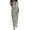 Grey, variant on Plus Size Nightgowns For Women Dresses for Women With Pockets Mumu Duster Housecoat Short Sleeve Patio Dress (Pink,M)