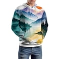thumbnail image 5 of Nature Forest 3D Print Hoodie Men Women Autumn Thin Pullover Sweatshirt Vintage Streetwear Tops, 5 of 6