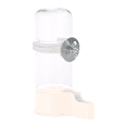 thumbnail image 2 of Bird Automatic Water Dispenser, 140ml Capacity with White Design, for Pet Birds, Parakeets, Cockatiels, Budgies, Finch - Nozzle Feeding, Gravity Fed, Cage Mountable, Easy to Clean, 2 of 4