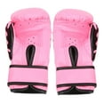 thumbnail image 2 of Guantes De Protección Para Kickboxing, Guantes De Boxeo Con Forro Interior Formado Con Correa De Cierre De Nailon Para Entrenamiento ZAQW Rosa, 2 of 8