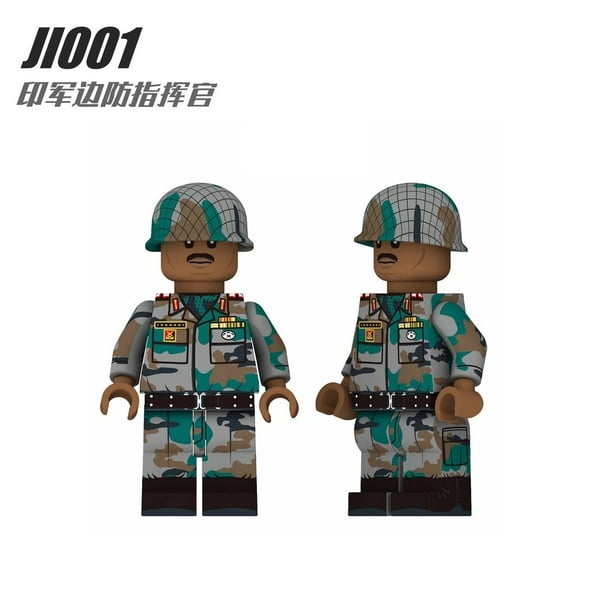 Amyove Lego Army Border Patrol Military Mini Figures Building