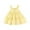 Yellow, variant on 6 Months-4 Years Girls Princess Dress Rose Flower Bow Tie Party Dresses Tulle Wedding Dresses Bridesmaid Christening Elegant Formal Dress for Girls Yellow 2-3 Years