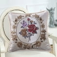 thumbnail image 4 of TERGAYEE Pillow Covers 17.7 Inches 45cm Wide Wide Pack Of European Emboss Flower Pillows Sofa Waist Cushions Car Bedrooms Home Backrests Pillowcases Home Supplies, 4 of 6