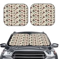 thumbnail image 2 of Balery 2 Piece Insects A Car Windshield Sun Shade|Foldable Front Windshield Shade for Car Front Window for Most Sedans SUV Truck-Medium, 2 of 7