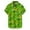 2-Green, variant on St Patricks Day Hawaiian Shirt Men St Patrick's Day Festive Short Sleeve Shirt Four-Leaf Clover Cluster Minimalist Classic Style St Patricks Day T Shirt Men Mens Clothes
